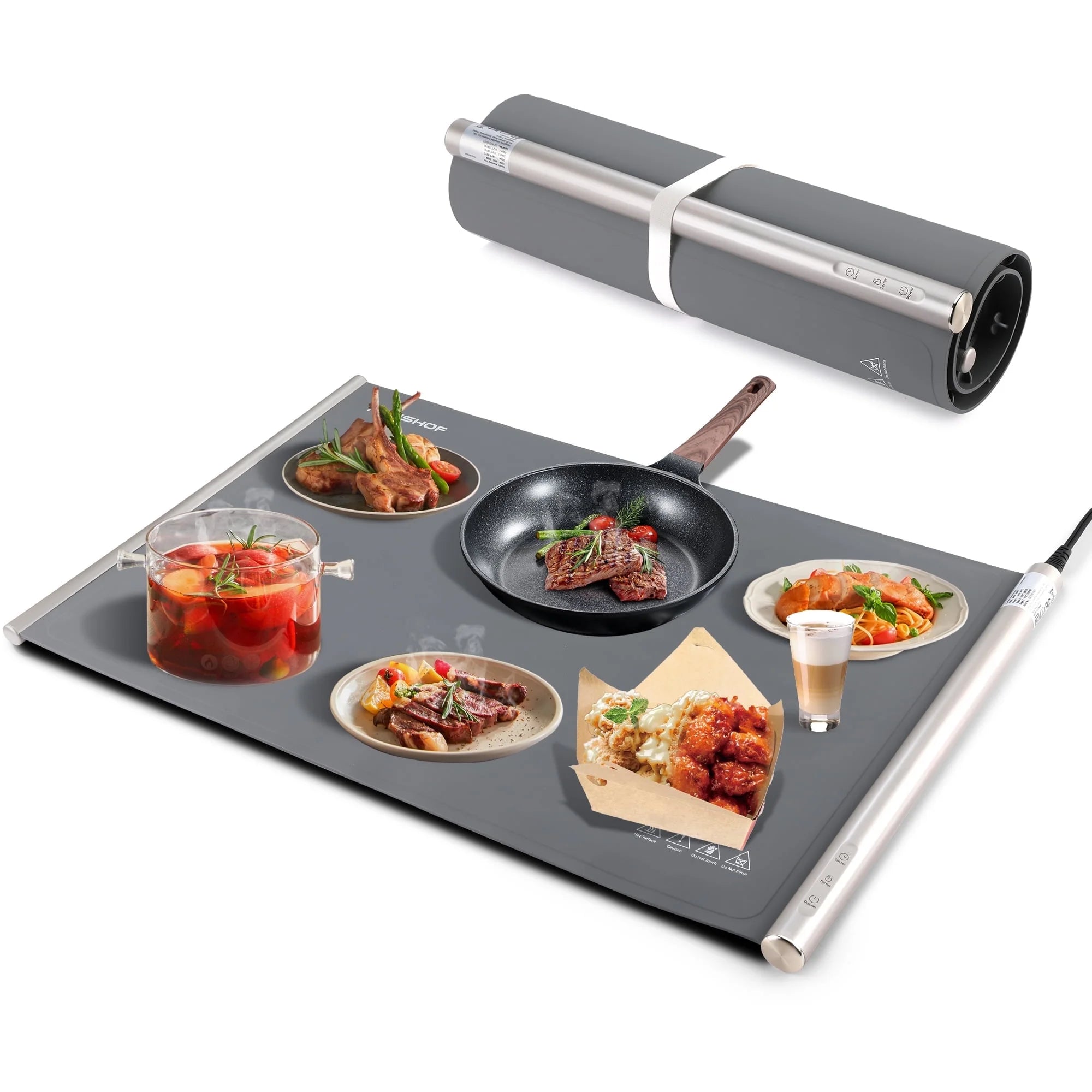 HAUSHOF HH24038AW Electric Extra Large Food Warming Mat