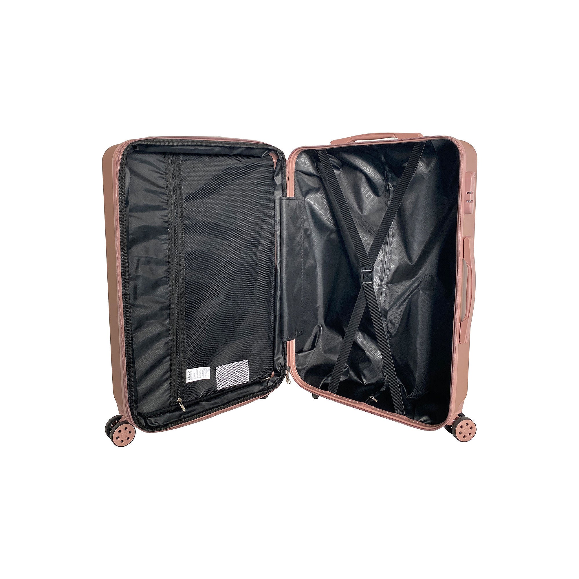 Izod Clara 3-Pc. Hardside Expandable Luggage Set - ROSE GOLD ONE SIZE