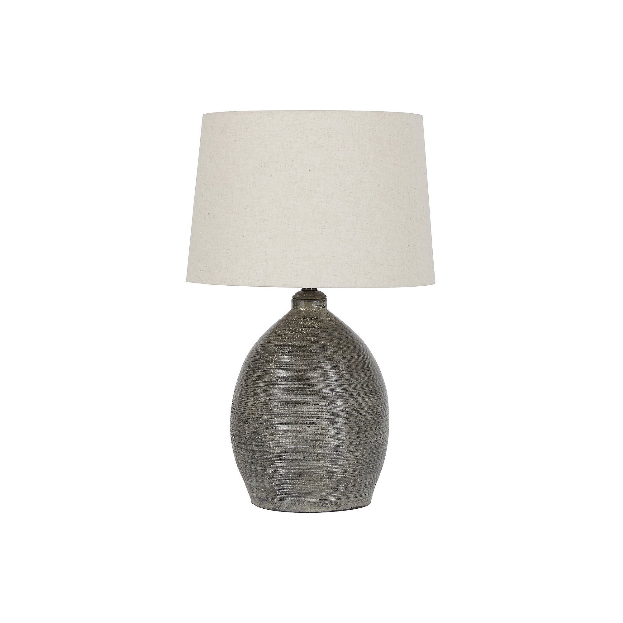 Signature Design By Ashley Joyelle Ceramic Table Lamp - GRAY ONE SIZE