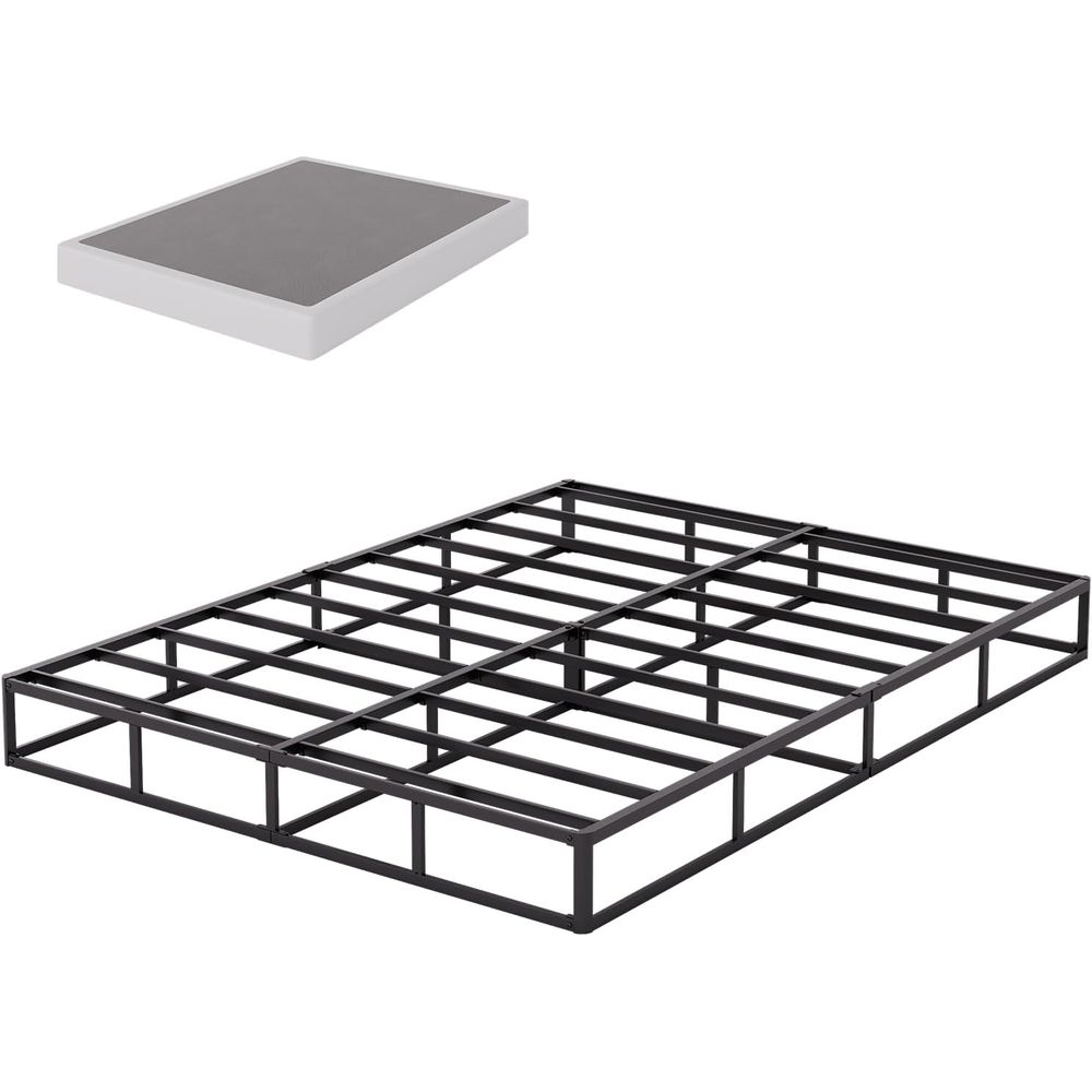 ULIESC King Box Spring 9 Inch Mattress Heavy-Duty Sturdy Metal Foundation