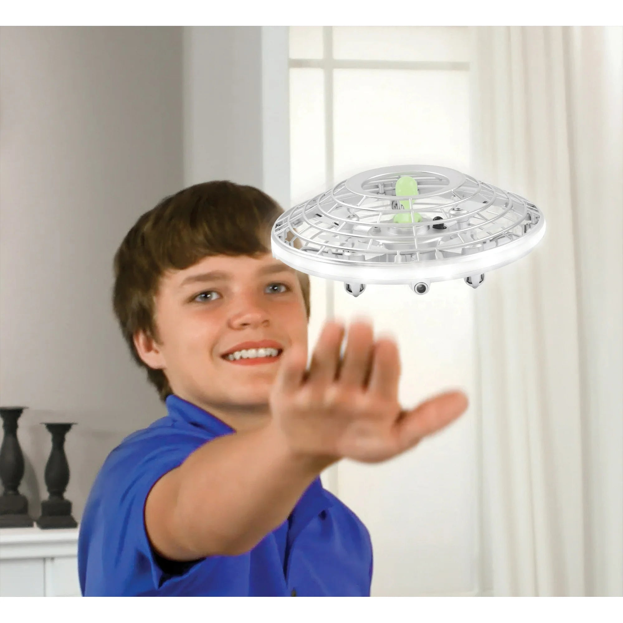 Hover Star VL-6266 Alien Encounter Motion Controlled UFO Silver Drone