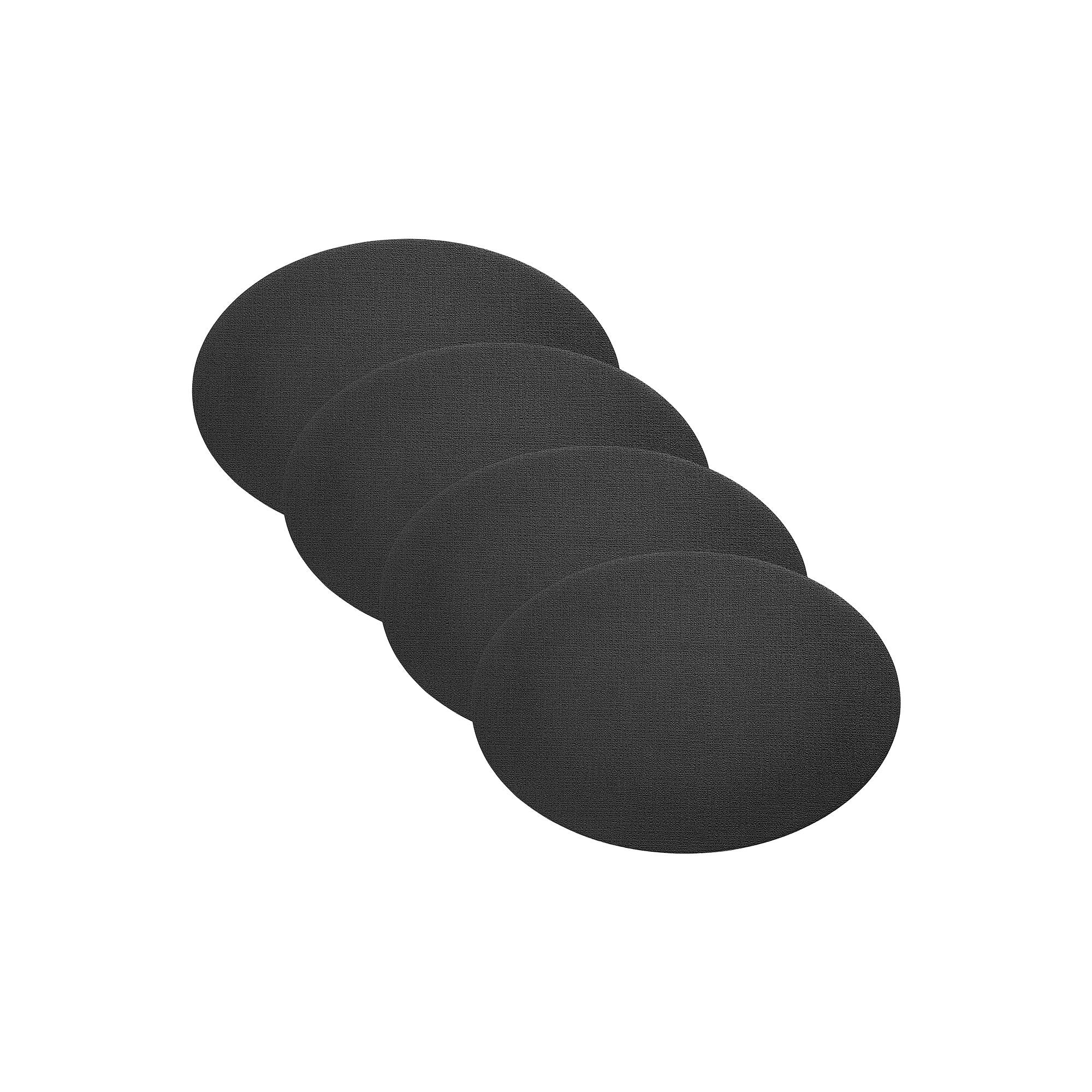 Villeroy & Boch Manufacture Rock 4-Pc. Placemats - BLACK ONE SIZE