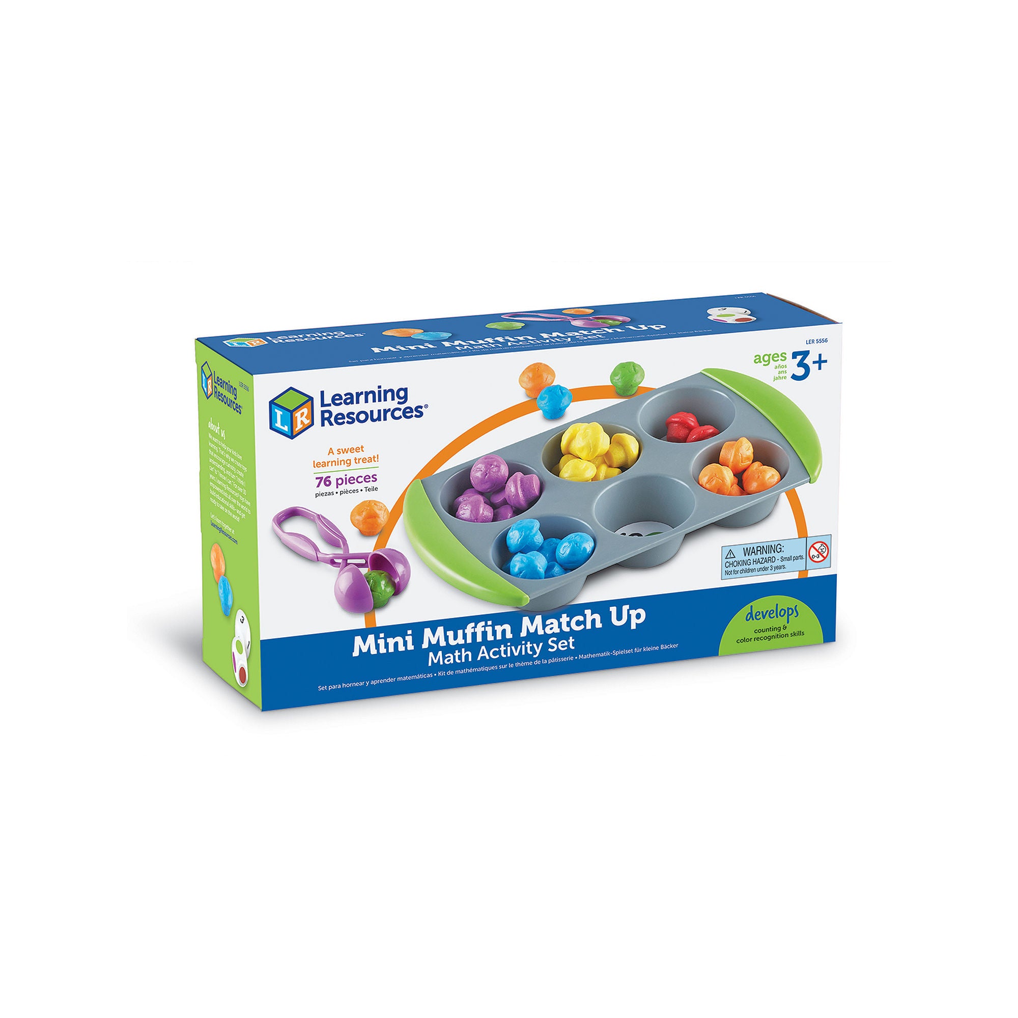 Learning Resources Mini Muffin Match Up, 77 Pieces