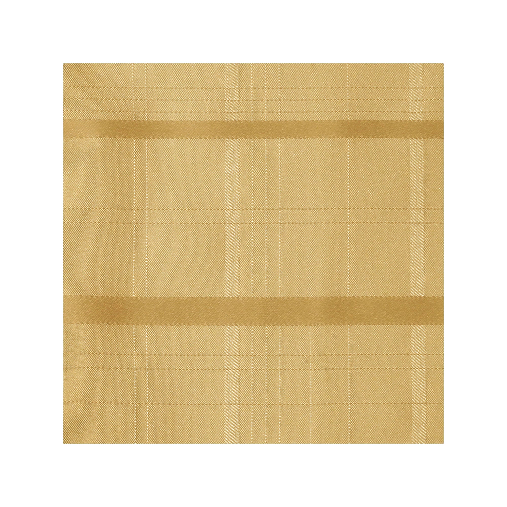 Elrene Home Fashions Elegance Plaid Jacquard Tablecloth - RIBBON GOLD ONE SIZE