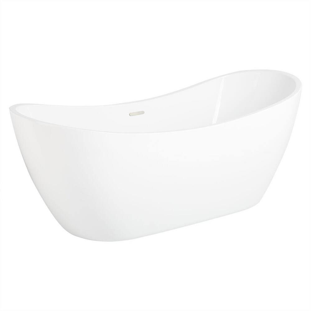 Signature 462583 Sheba 72 Acrylic Air Double Slipper Freestanding Tub