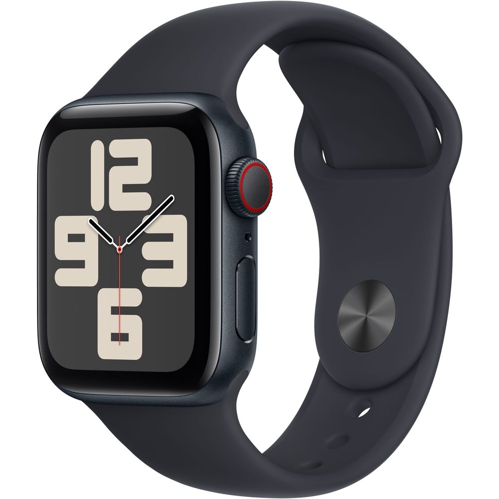 Apple Watch SE 2 Cell 40mm Midnight Aluminum - Midnight Sport Band MXFR3LL/A