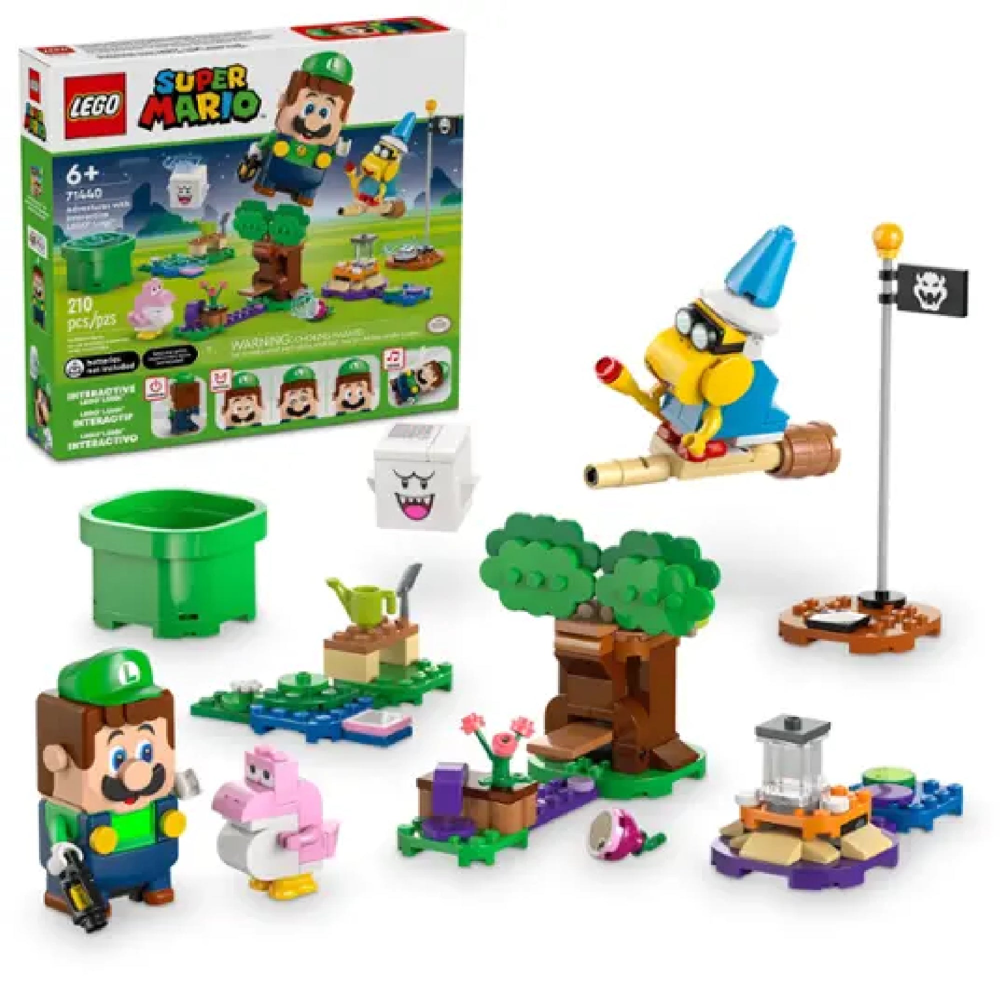 LEGO 6472794 Super Mario Adventures with Interactive Luigi Toy, Nintendo Gift 71440