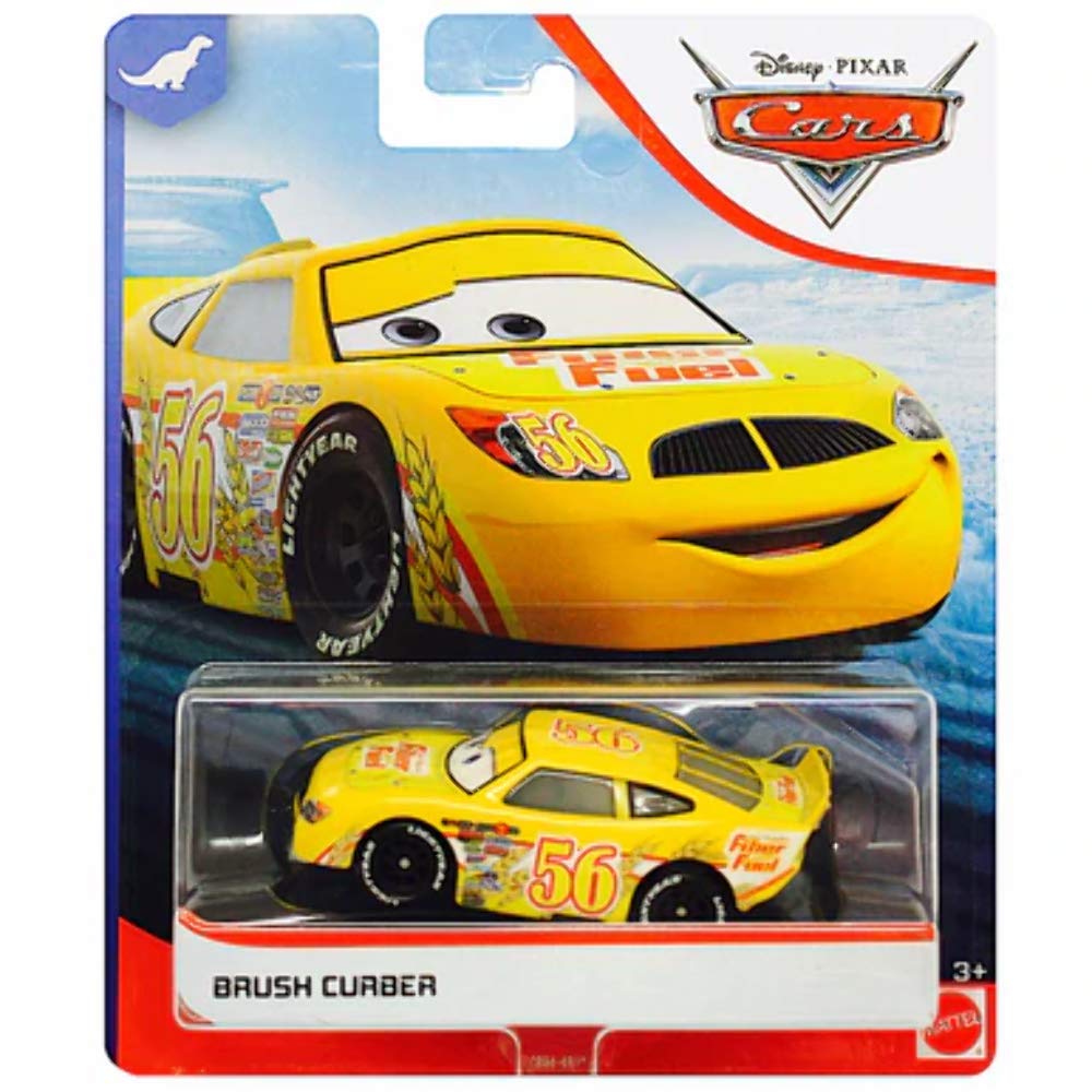 Mattel Disney Cars Brush Curber 1:55 Scale Diecast