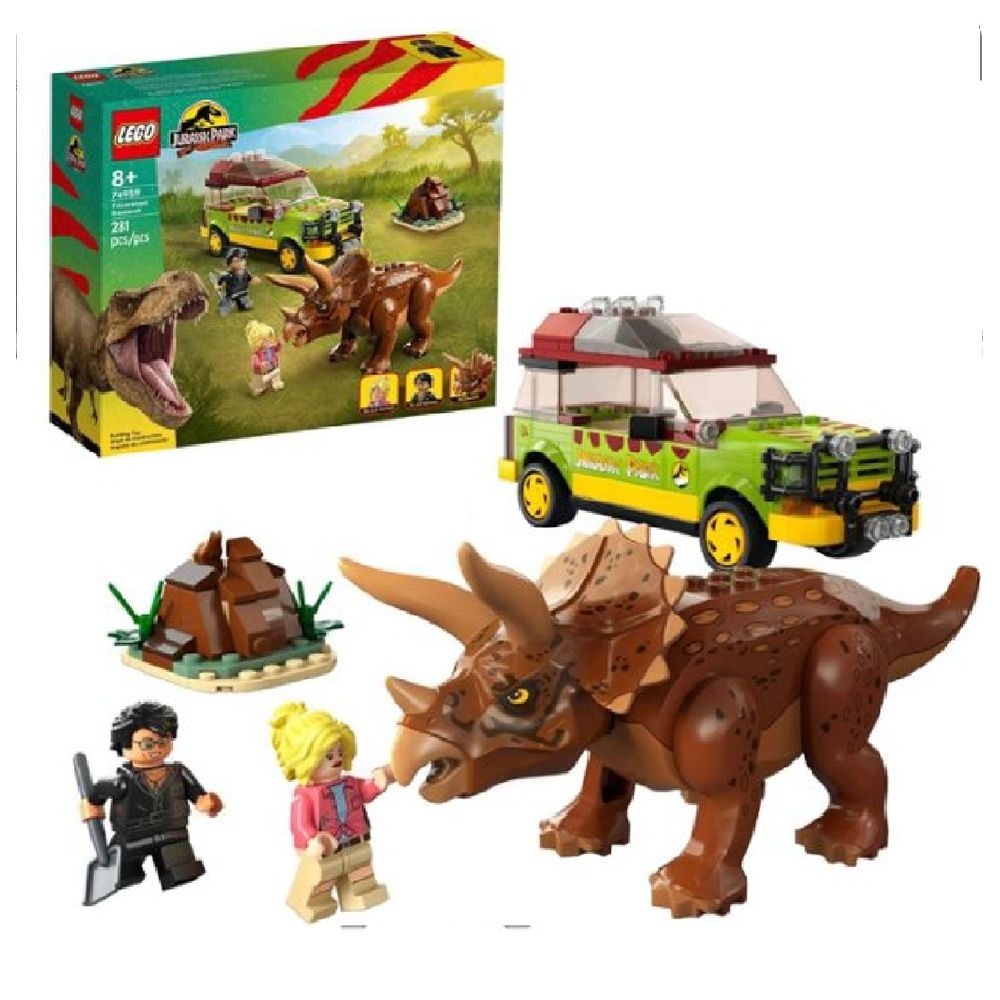 LEGO 6427971 Jurassic Park Triceratops Research 76959