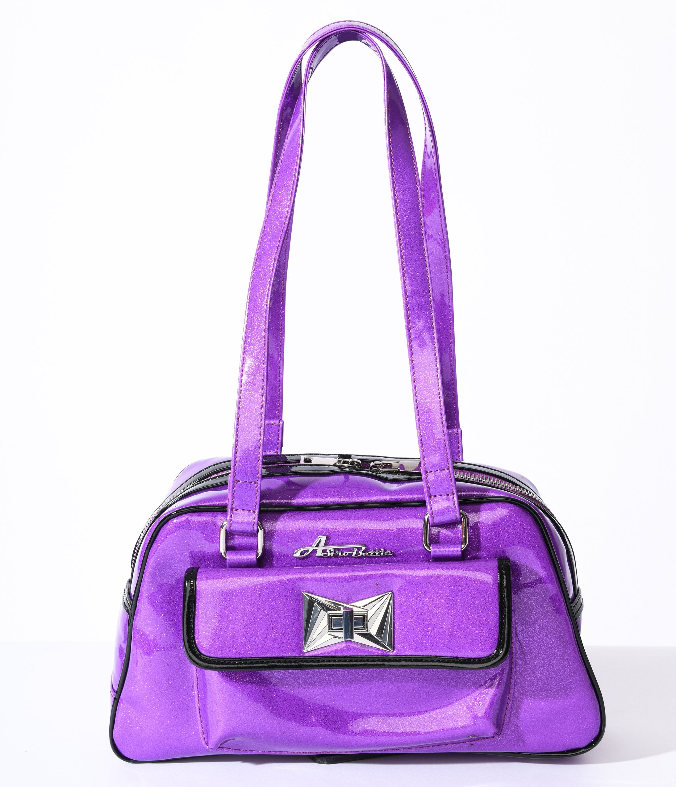 Violet Galaxy Sparkle Handbag