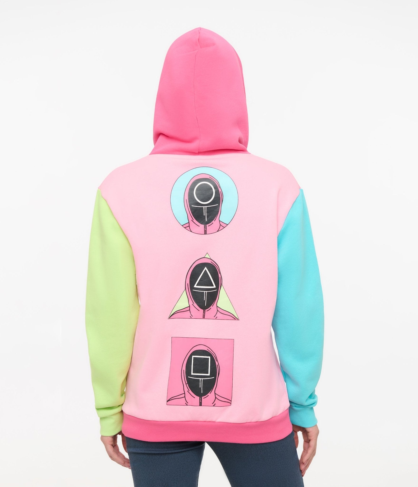 Cakeworthy Squid Game Color Block Hoodie