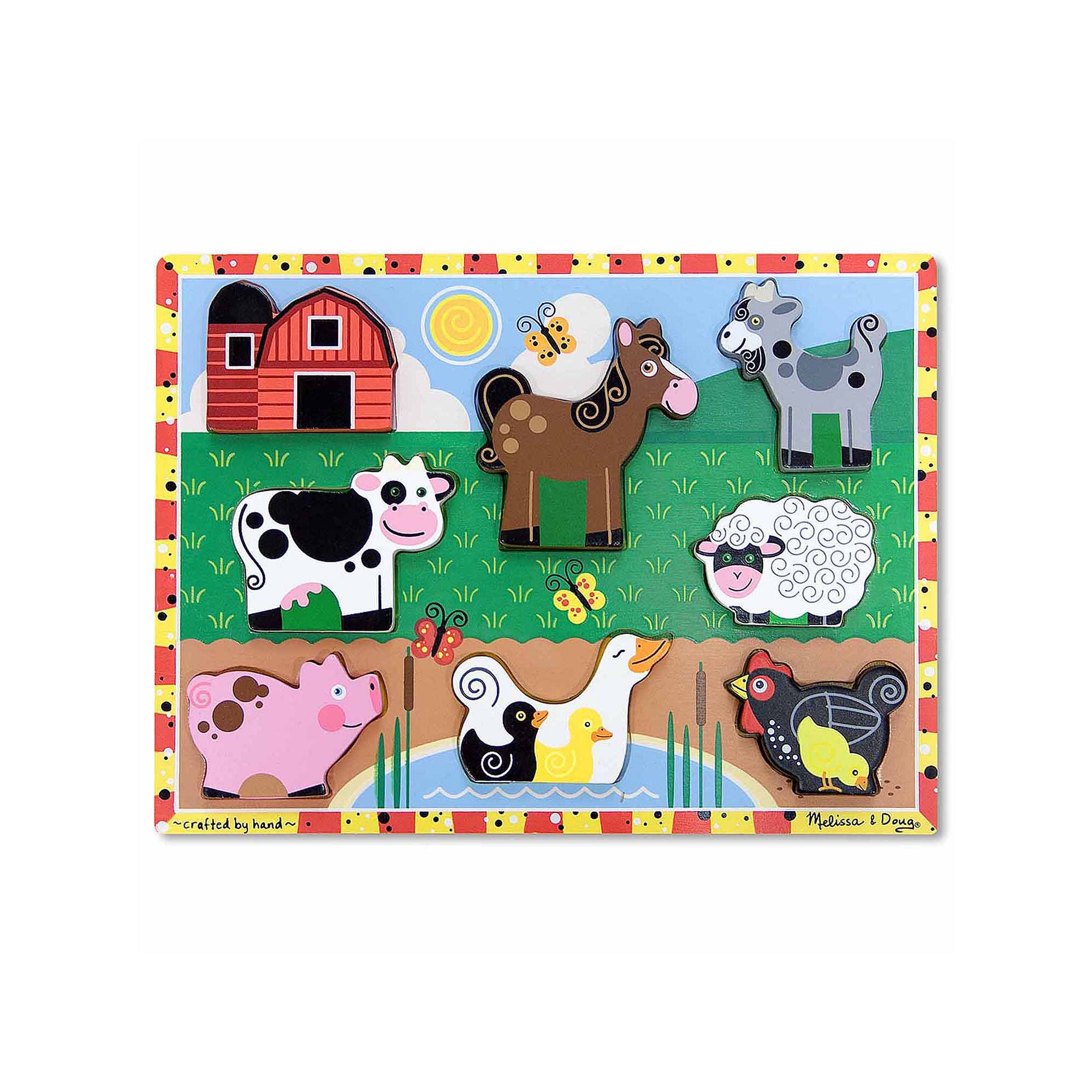 Melissa and Doug 13723 Farm Chunky Puzzle