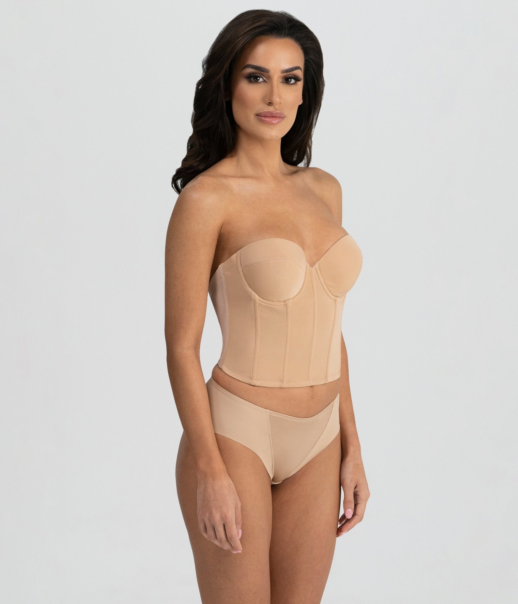 Mocha Backless Strapless Brie Bridal Bra