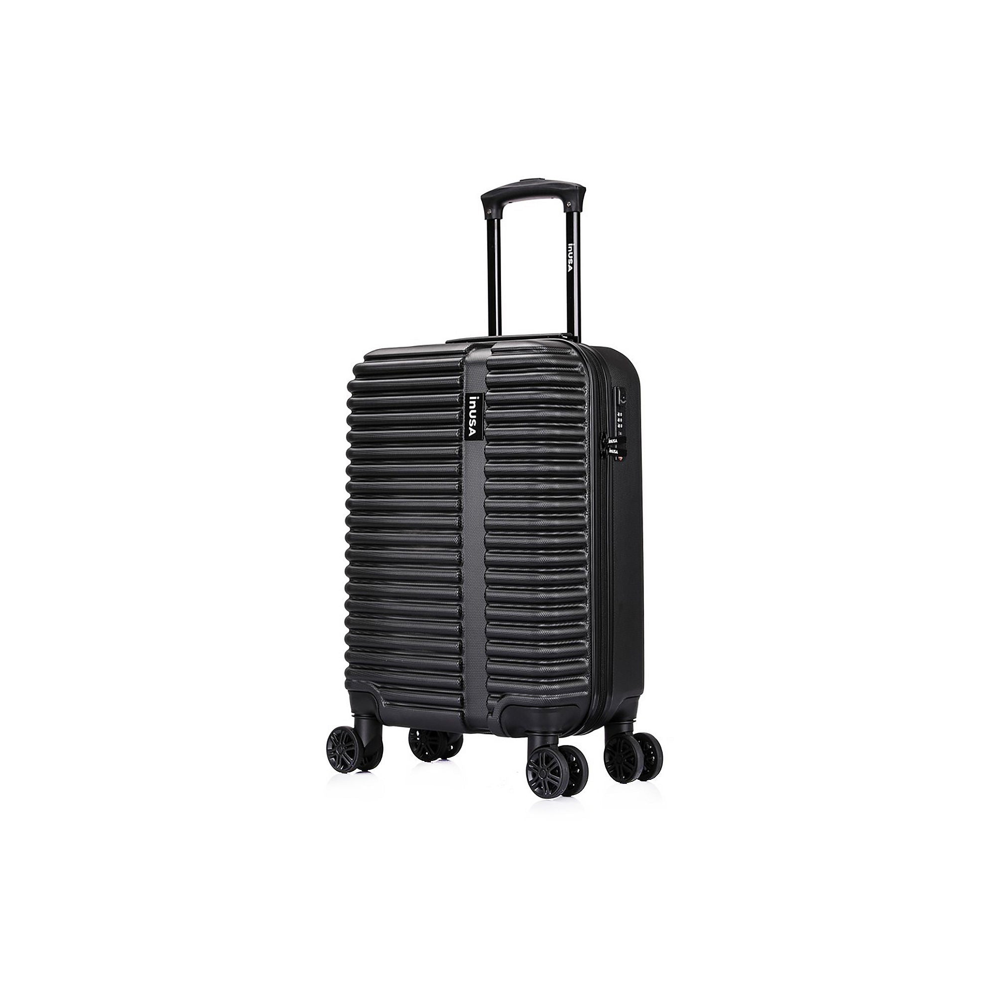 Inusa Ally Hardside 20 Carry-On Luggage - BLACK ONE SIZE