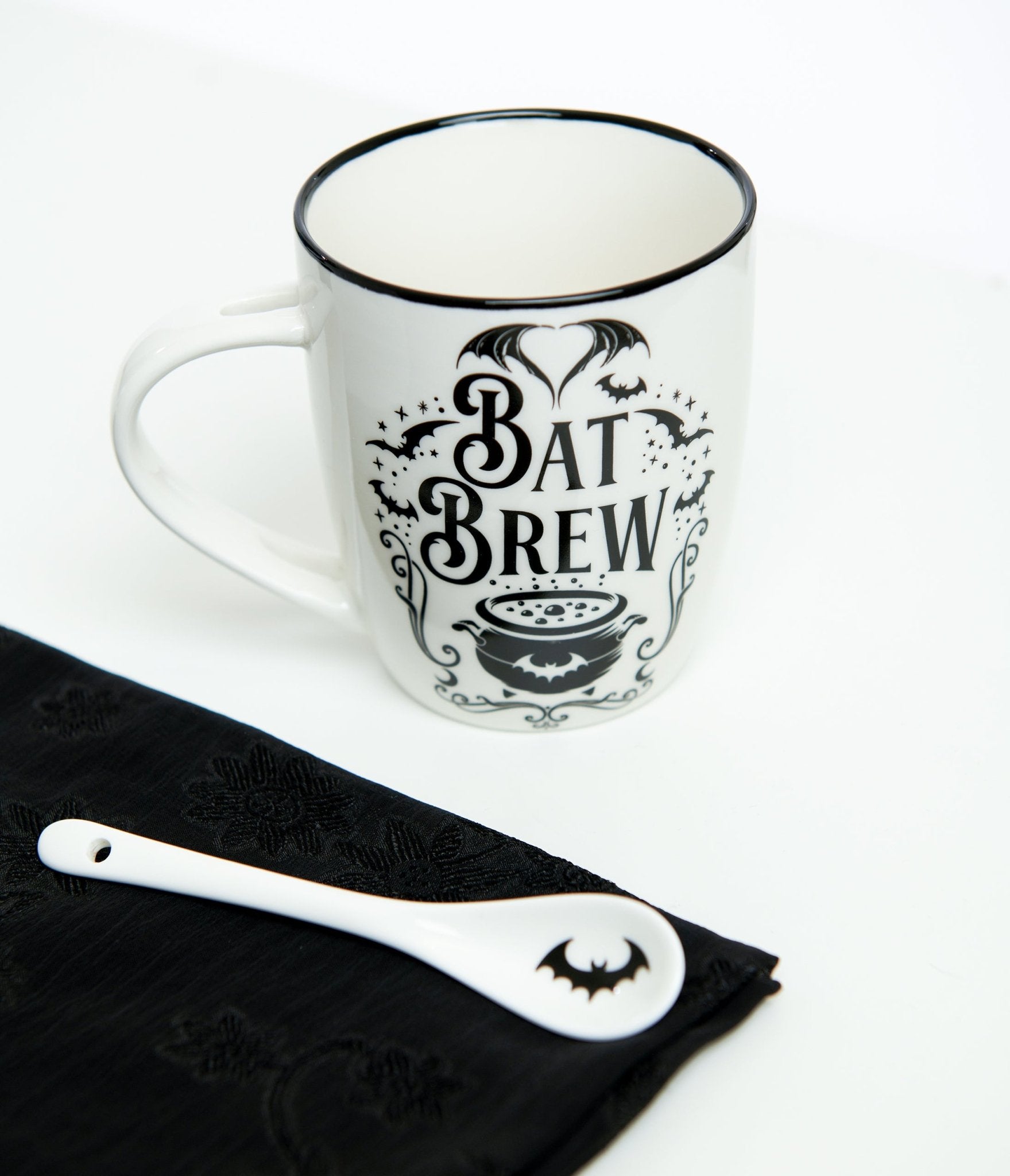 Bat Brew Mug & Spoon Set