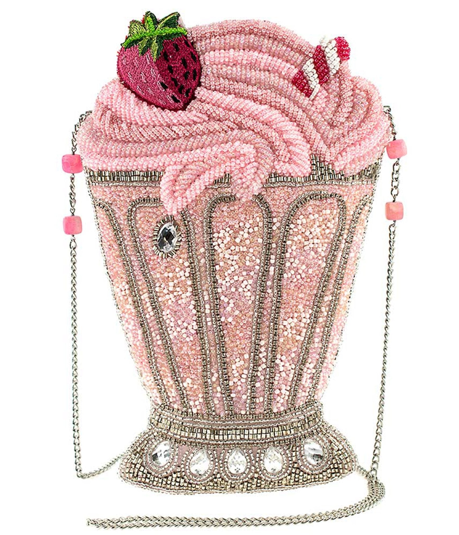 Mary Frances Shake It Up Milkshake Crossbody Bag