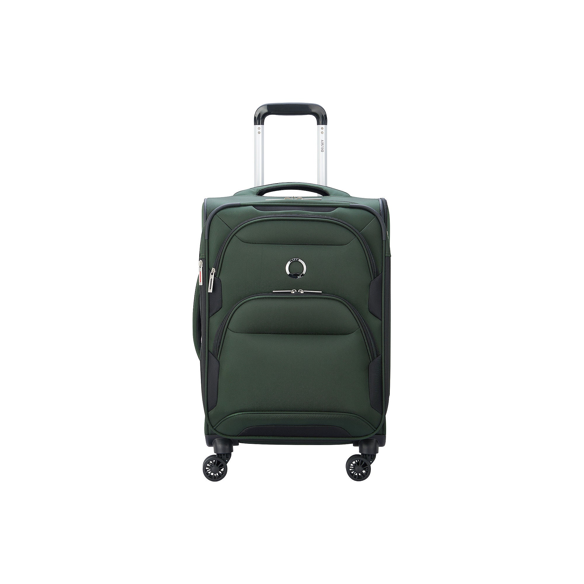 Delsey Paris Sky Max 2.0 21 Softside Spinner Carry-On, Green - Lightweight