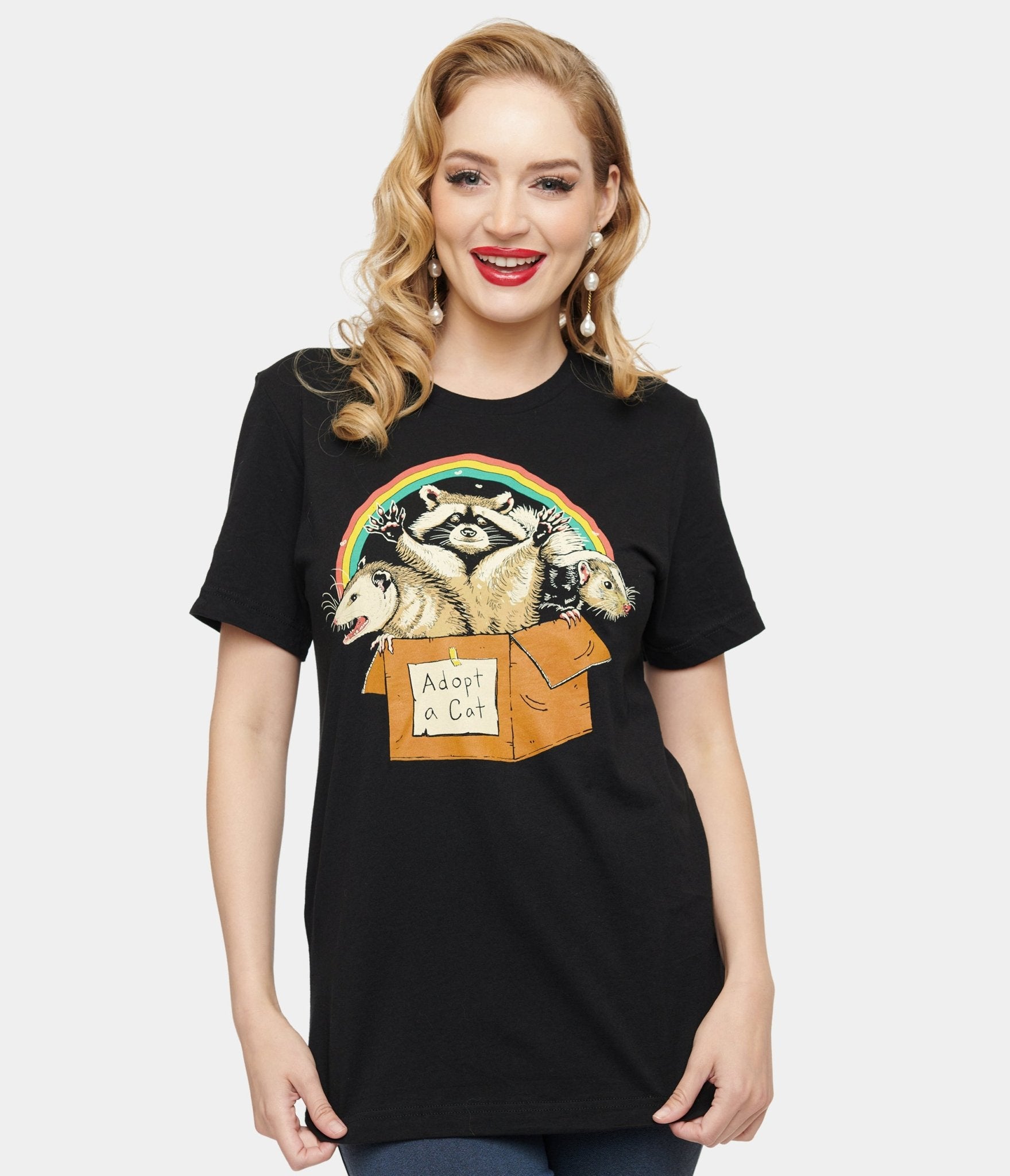 Forbidden Cats Unisex Graphic Tee