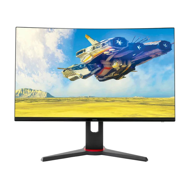 onn. 100094417 27'' 1080p Curved FHD Gaming Monitor