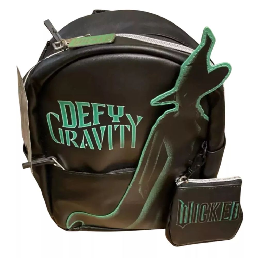 Universal City Studios WICKED Defy Gravity Universal Studio Elphaba Mini Backpack & Coin Purse 2024 NWT