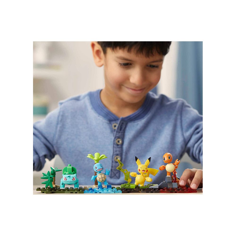 MEGA HFG05 Pokemon Kanto Region Team Construction Set, Building Toys for Kids