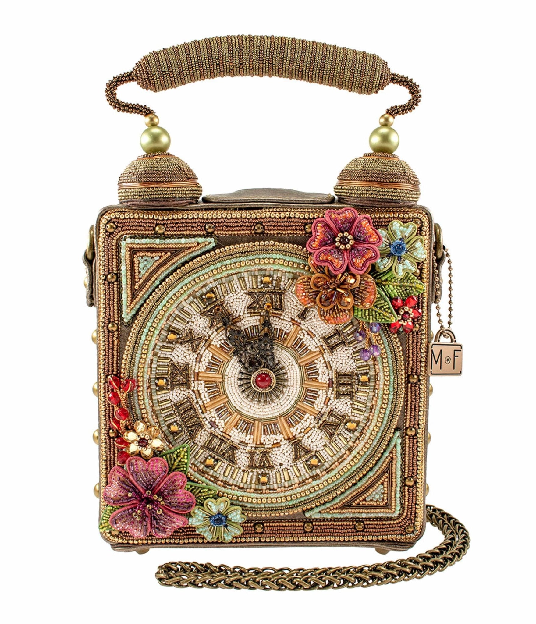 Mary Frances Time of Your Life Clock Handbag