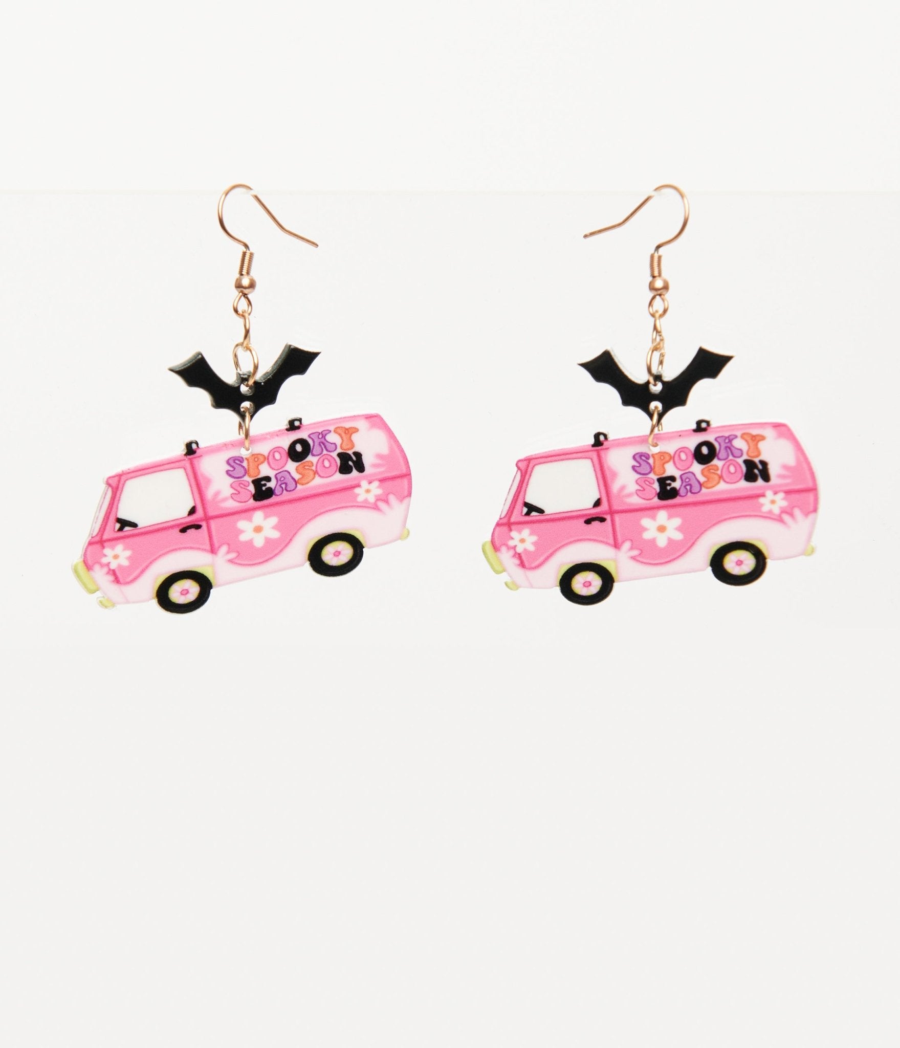 Spooky Season Mystery Van Earrings