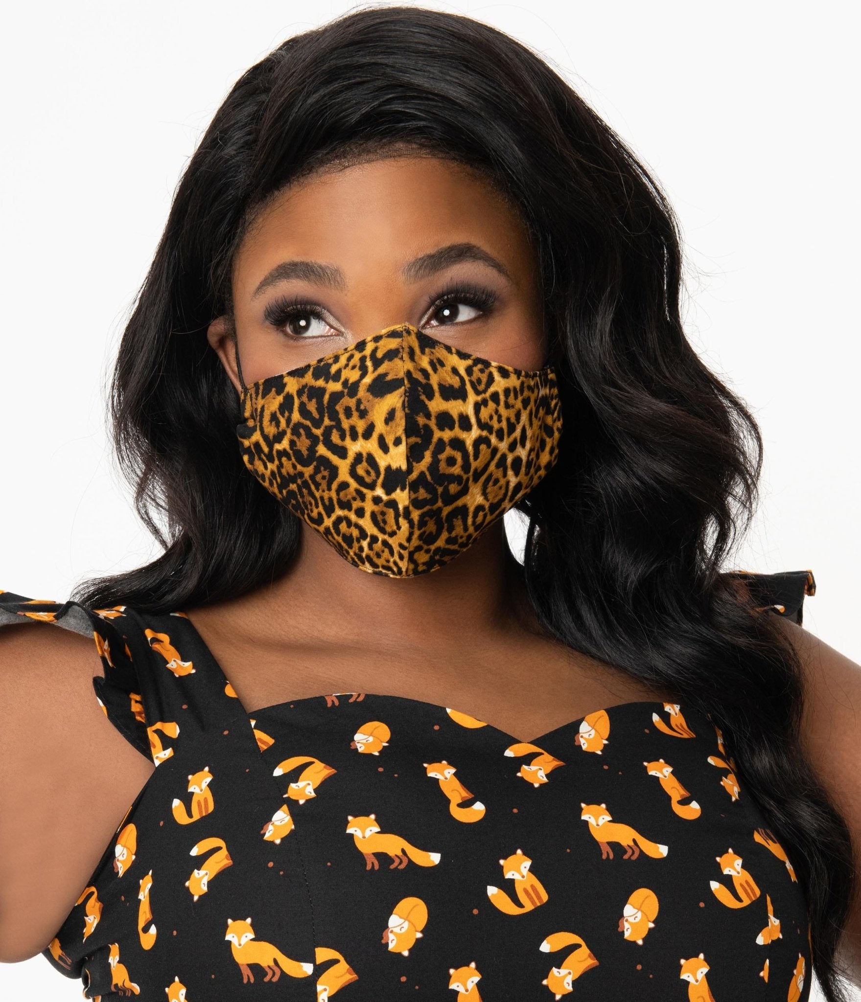 Magnolia Place Leopard Print Face Mask