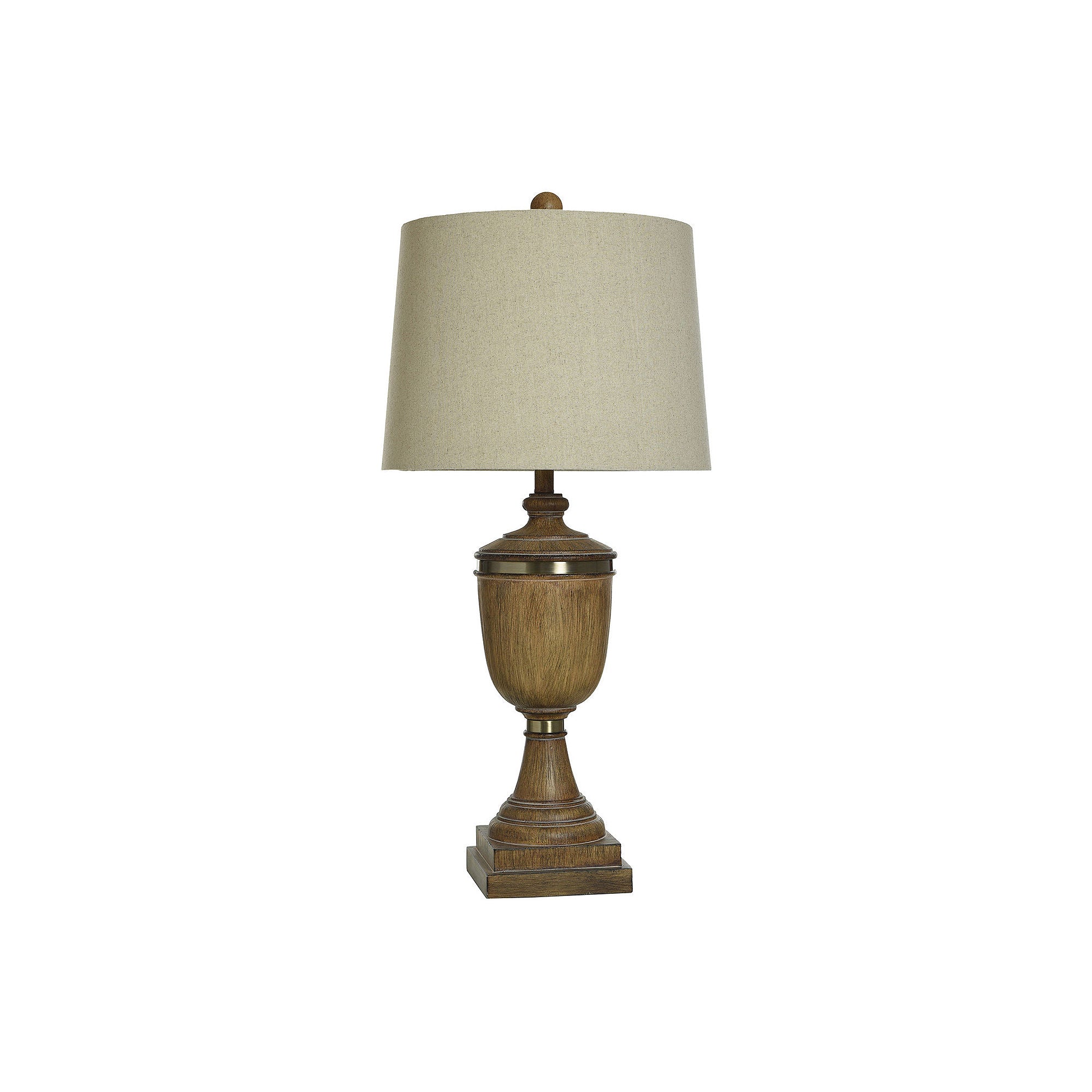 Stylecraft 36 Napoleon Table Lamp - MD BROWN ONE SIZE