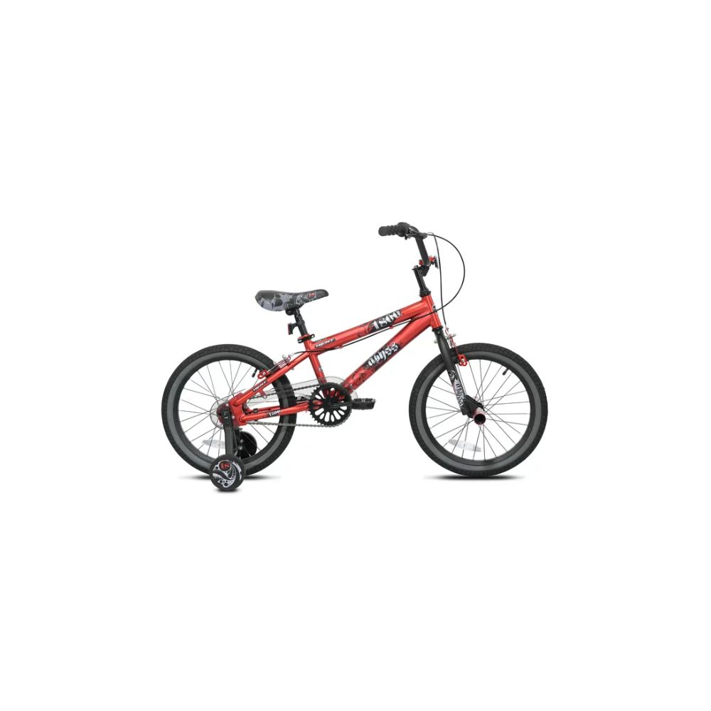 Kent Bicycles 01836 18 In. Abyss Boy's Freestyle BMX Bike, Red