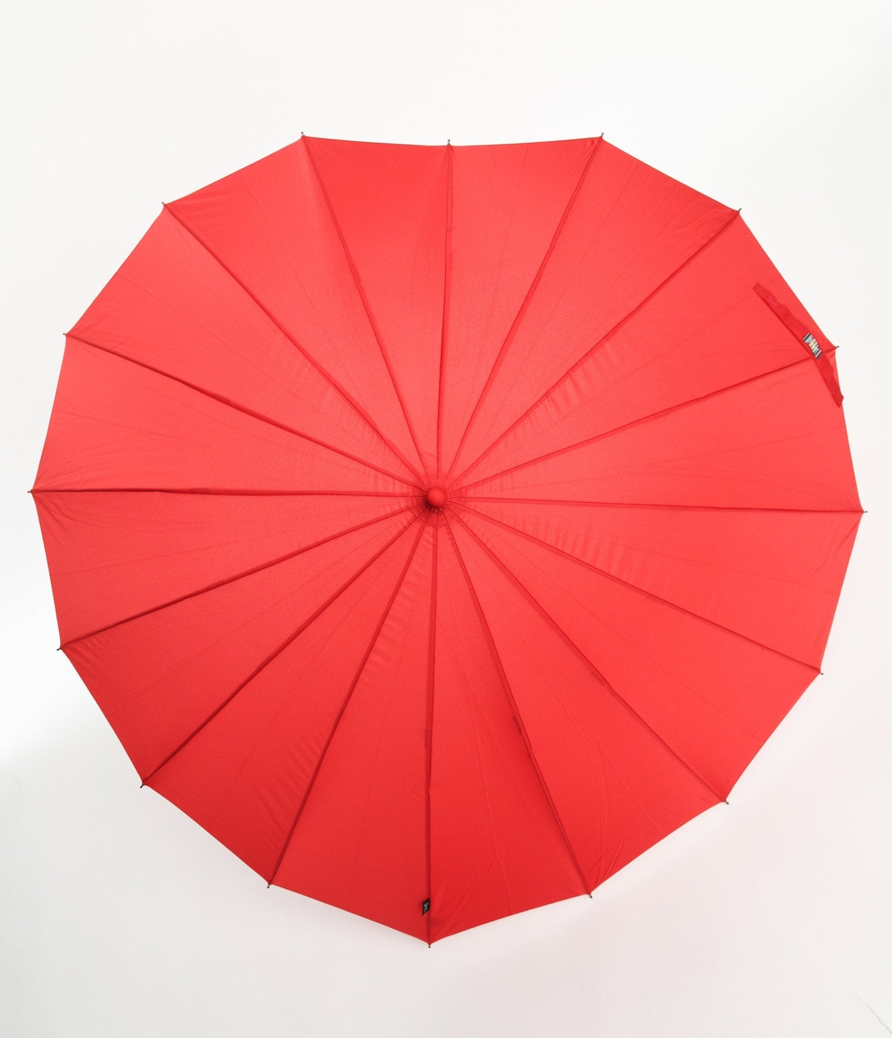 Red Heart Shaped Umbrella