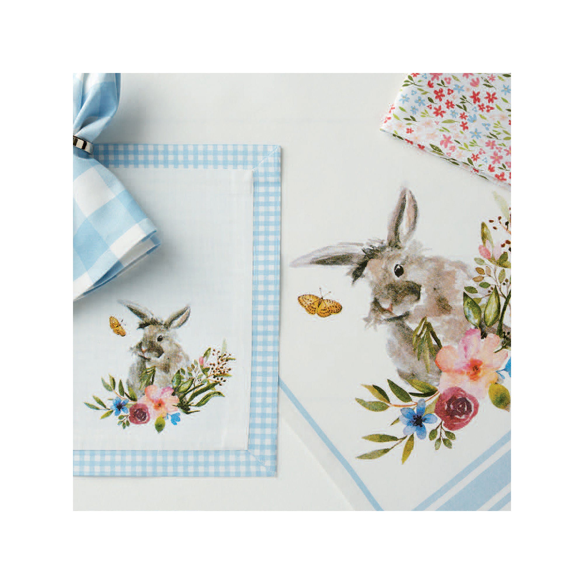 Design Imports Easter Bunny 6-Pc. Placemat CAMZ12195 - MULTI ONE SIZE