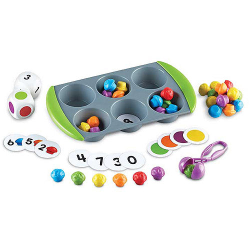 Learning Resources Mini Muffin Match Up, 77 Pieces