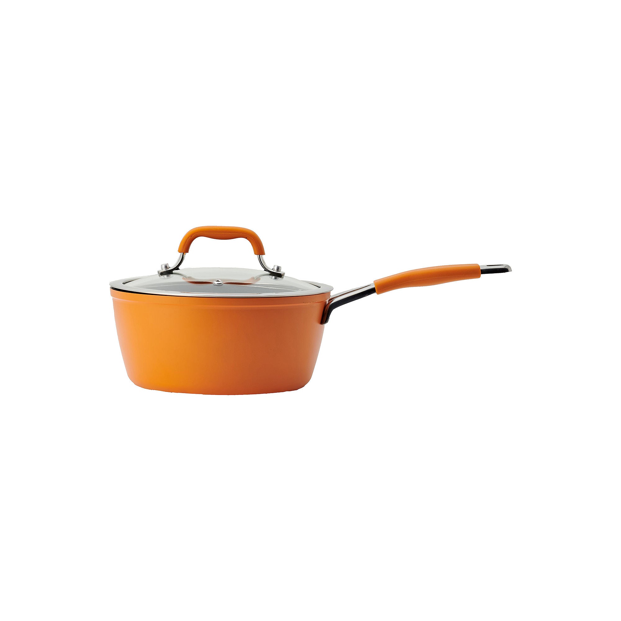 Mesa Mia 14-Pc. Non-Stick Cookware Set - RUSSETT ORANGE ONE SIZE