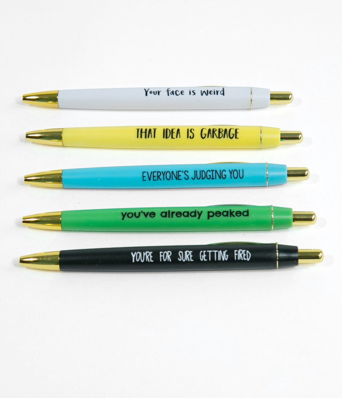 Demotivational Ballpoint Pen Set