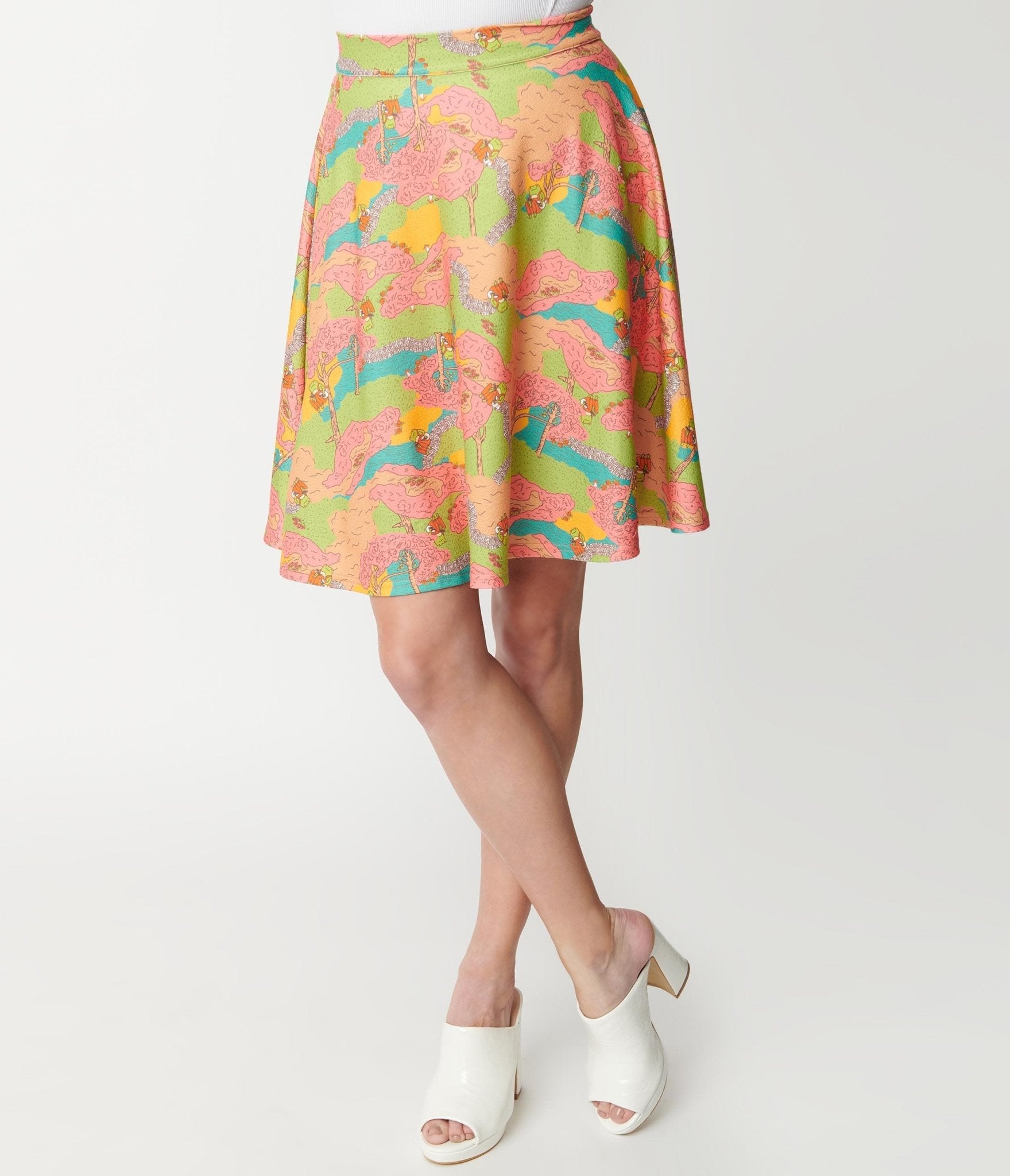 Smak Parlour Walk In The Park Print Sweet Talk Skirt