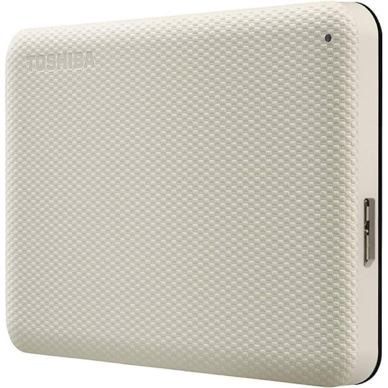 Toshiba DTCA20 Canvio Advance Plus Portable External Hard Drive - White