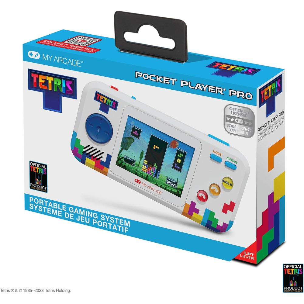 My Arcade DGUNL-7028 Tetris Pocket Player Pro: Strategic Puzzle Game