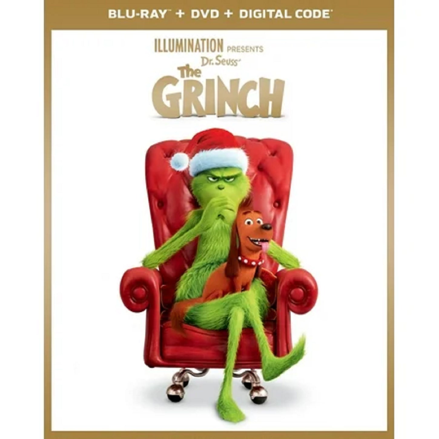 Universal Illumination Presents: Dr. Seuss' The Grinch (2018) (Blu-ray)