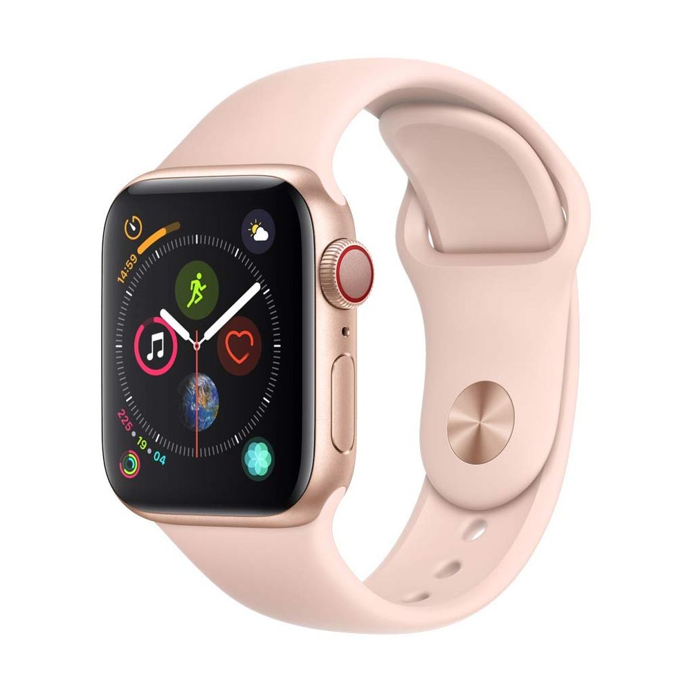 Apple Watch Gen 4 Series 4 Cell 40mm Gold Aluminum - Pink Sand Sport Band MTUJ2LL/A