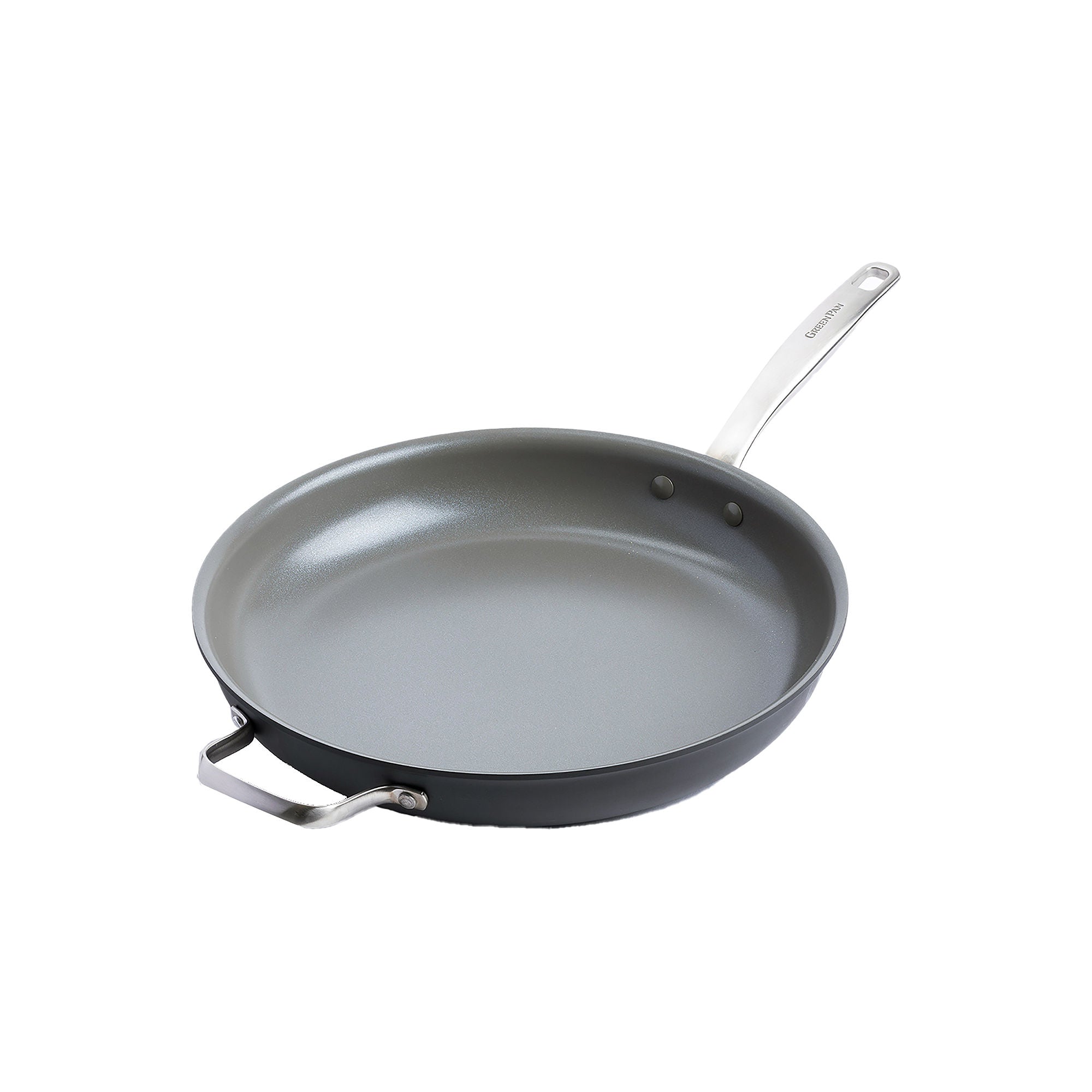 Green Pan Greenpan Chatham Hard Anodized 13 Frying Pan - GRAY ONE SIZE