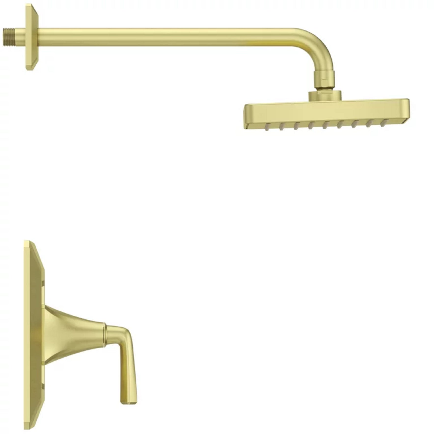 Pfister LG89-7FEBG Park Avenue 1-Handle Shower Only Trim in Brushed Gold