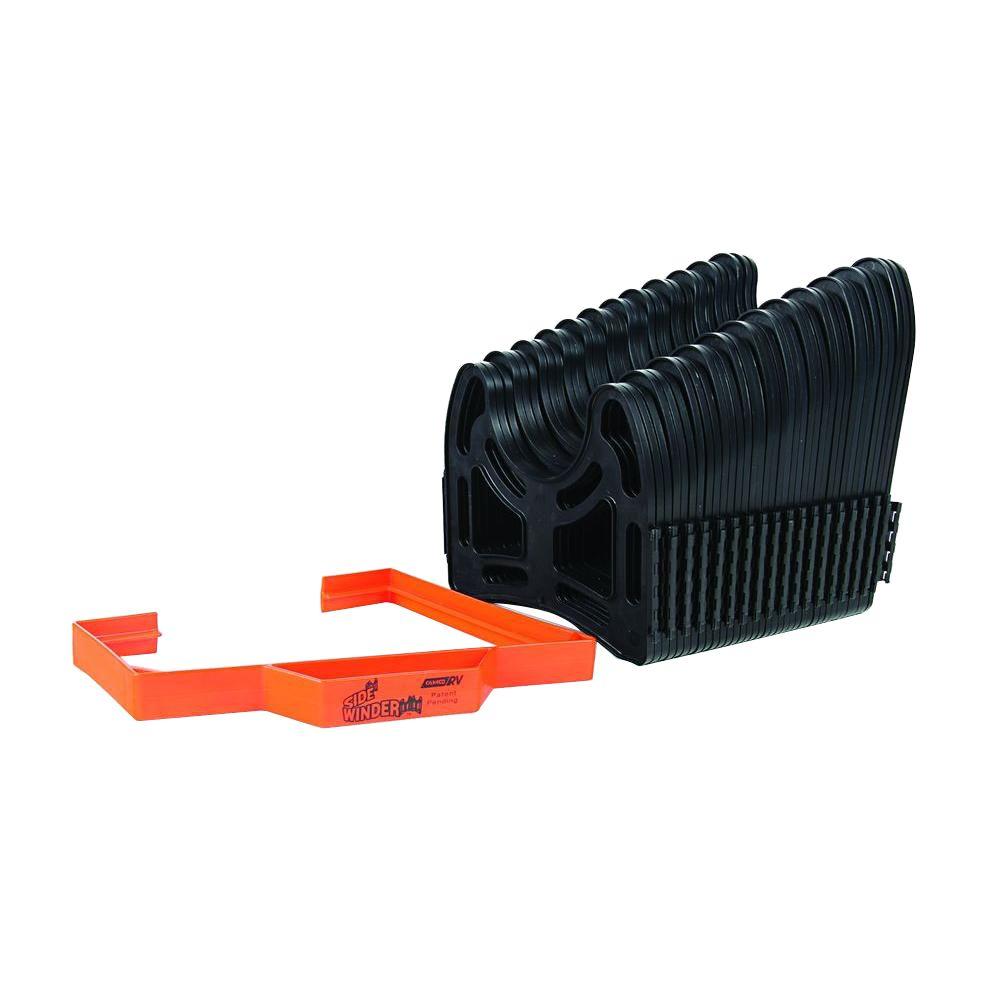 Camco 43041 Black Plastic 15ft RV Sidewinder Sewer Hose Support