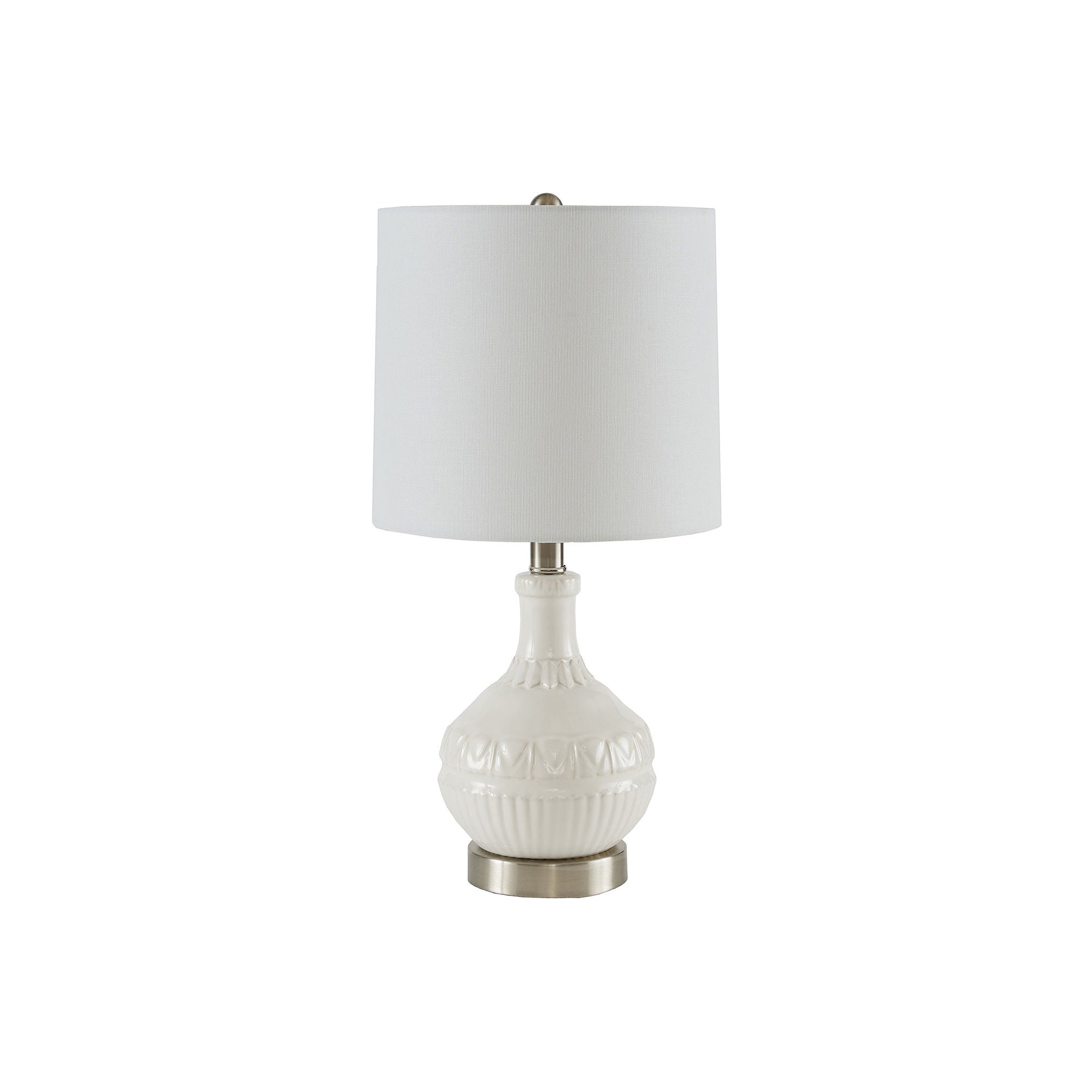 510 Design Gypsy Table Lamp:White:One Size