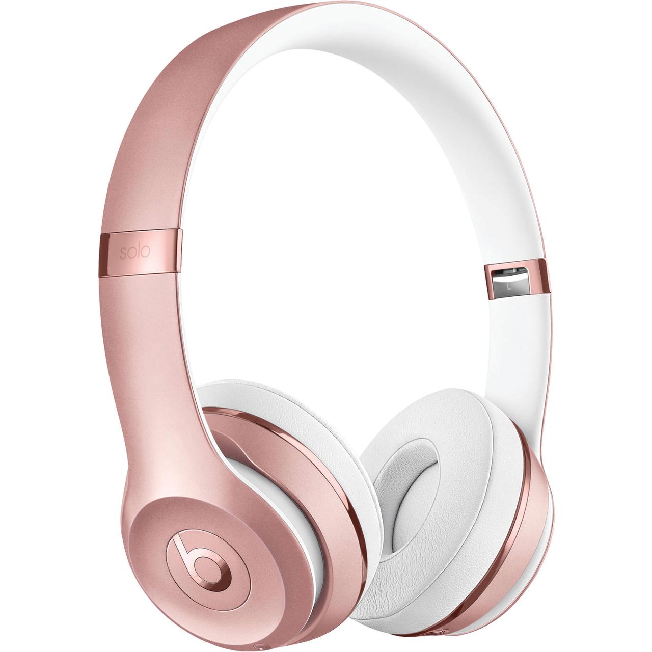 Beats by Dr. Dre Solo3 Wireless Rose Gold On Ear Headphones MNET2LL/A