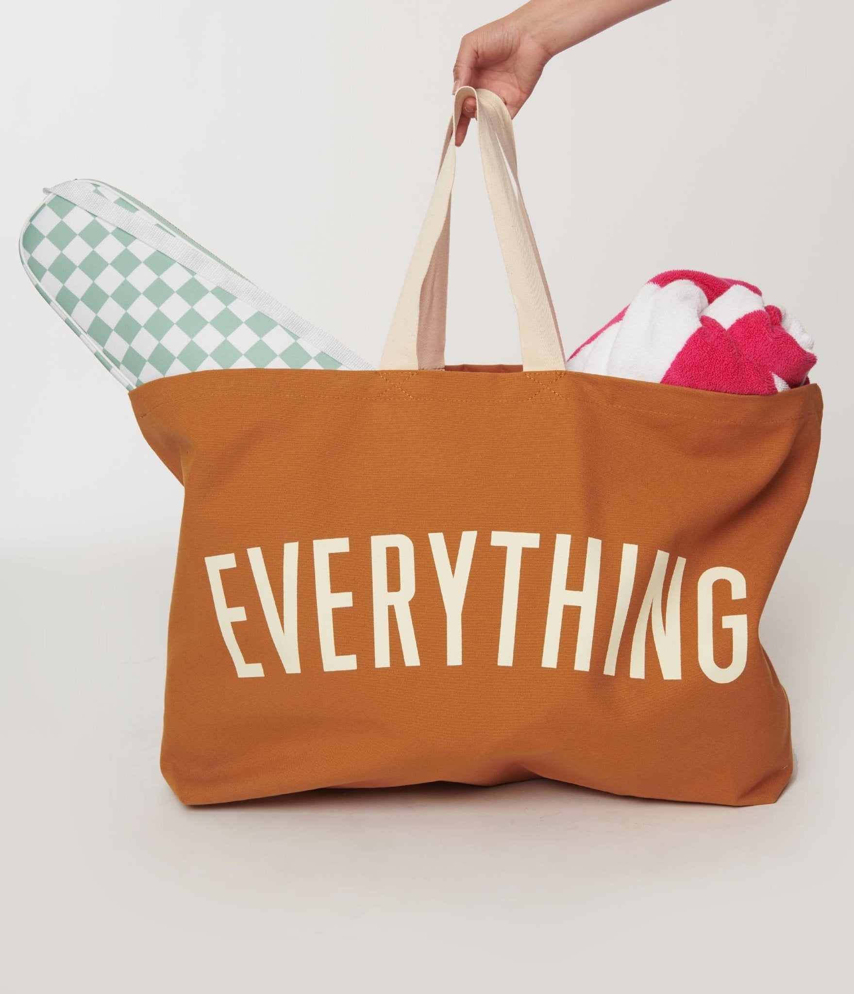 Tan Everything Tote Bag