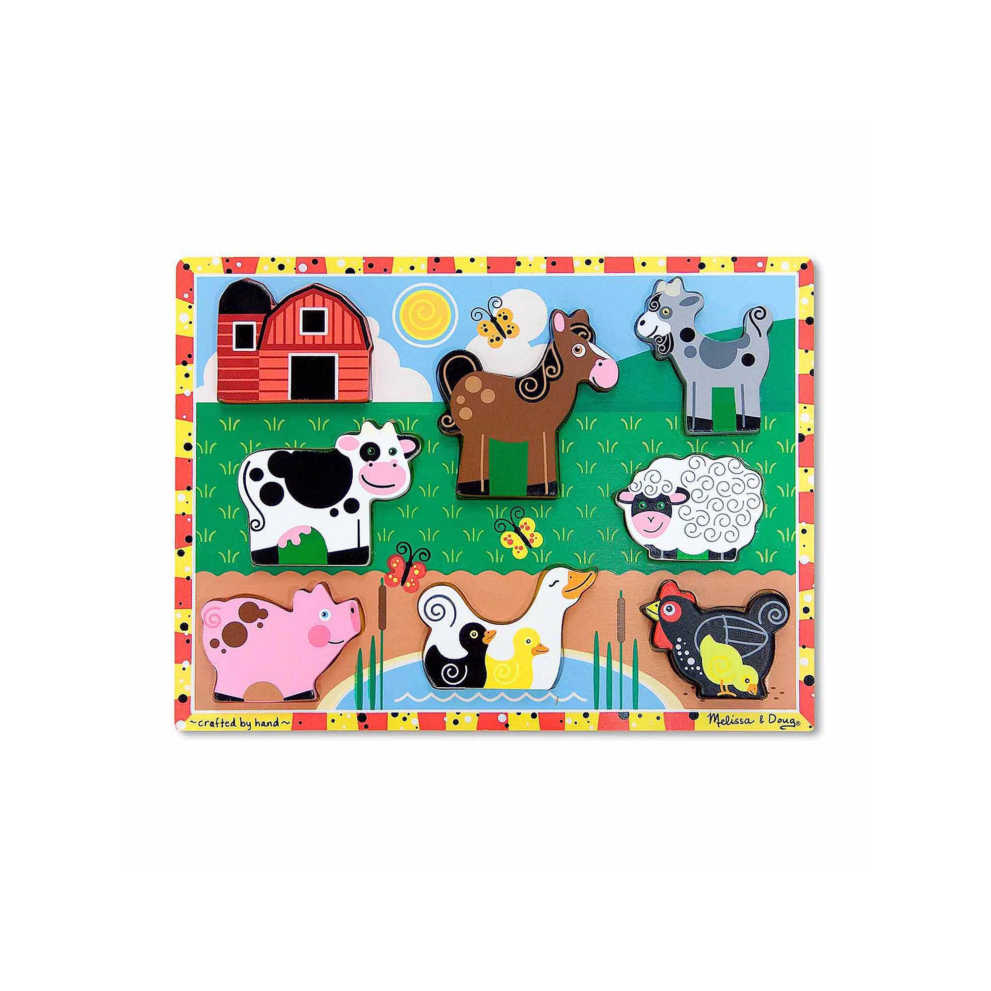 Melissa and Doug 13723 Farm Chunky Puzzle