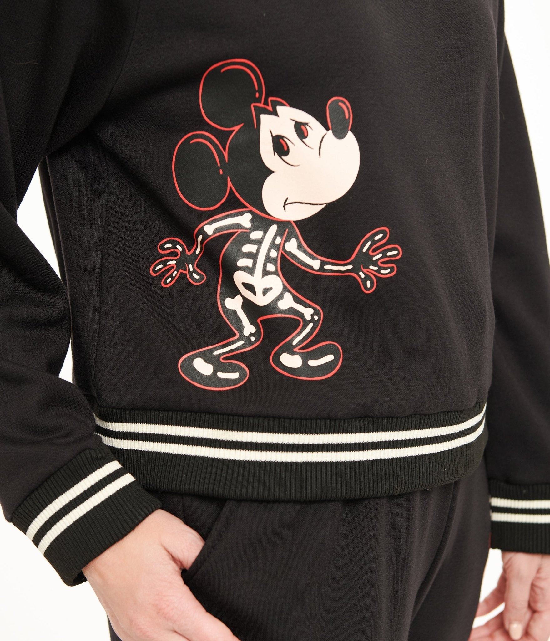 Disney Mickey Halloween collection by Unique Vintage Black Mickey Halloween Sweatshirt