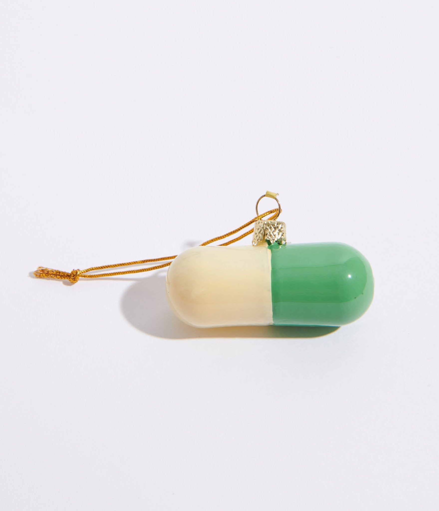 Stress Free Pill Glass Ornament