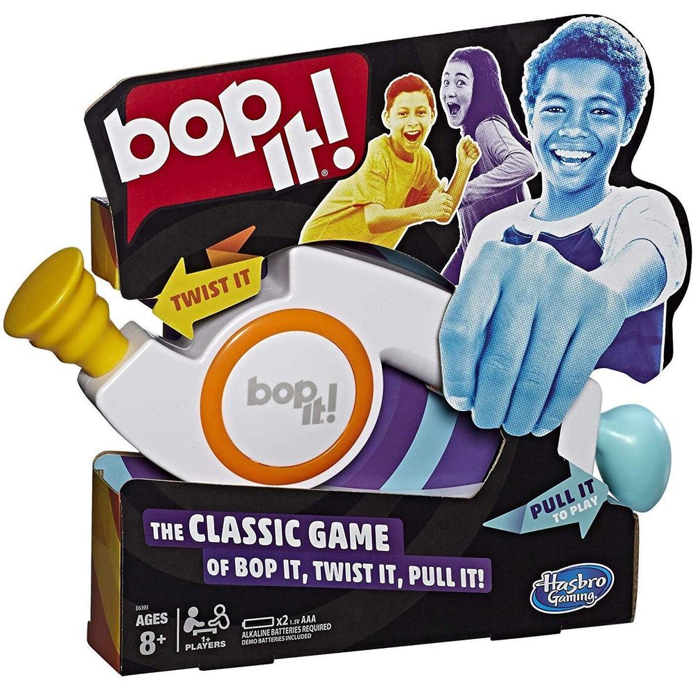 Hasbro E6393000 Bop It! Electronic Game for Kids Ages 8 & Up